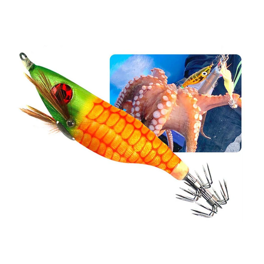 King's Eye Watermelon Corn Egi Squid Luminous Lure 썸네일 3