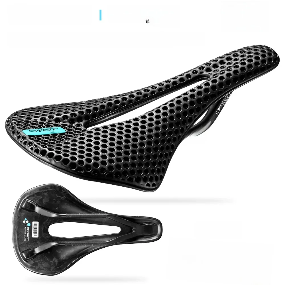 AliExpress RYET 3D Printed Bike Carbon Saddle 140mm 143mm Super Light Road MTB Racing Saddles Bicycle Seat Cushion Cycling Seating Parts
