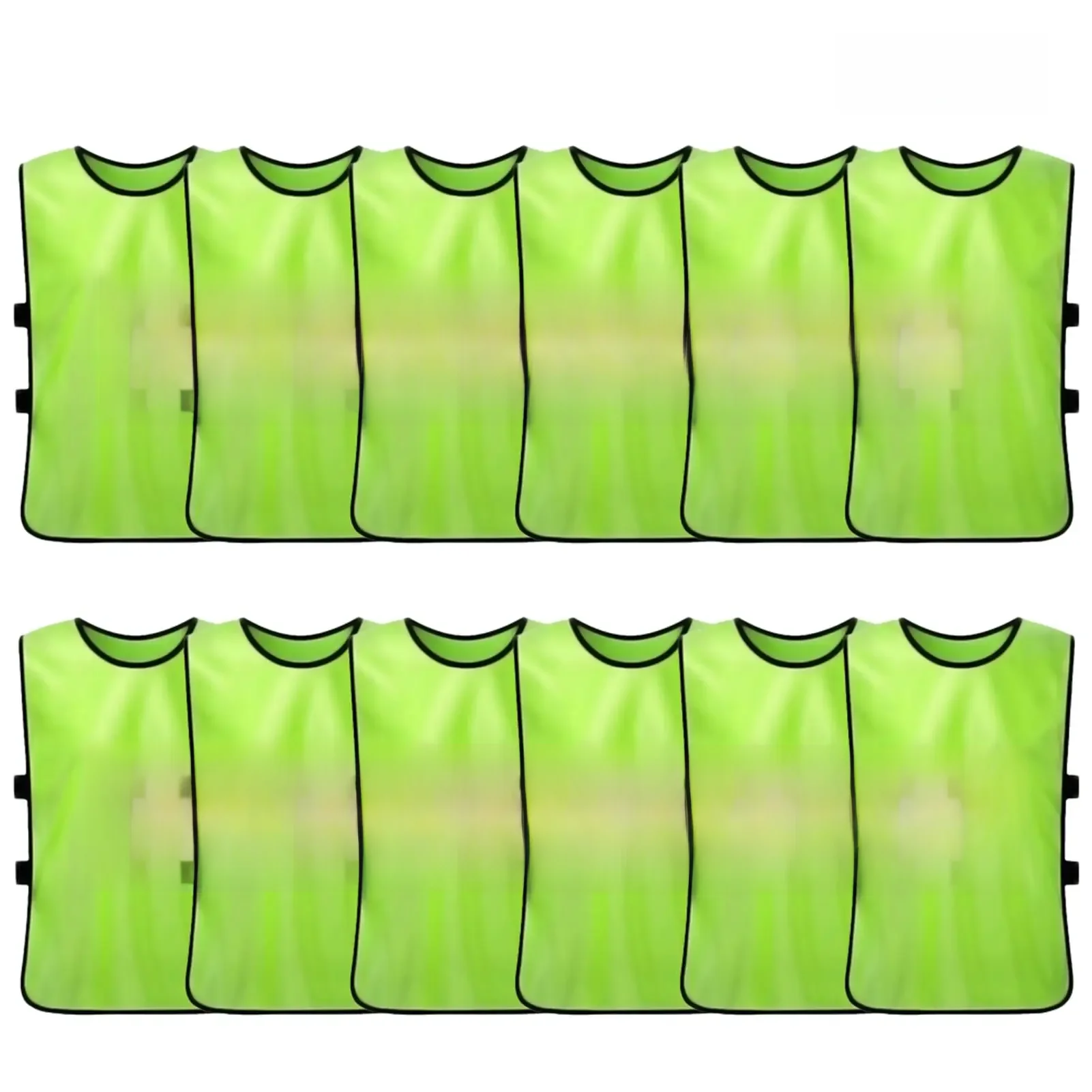 Pinnies de Football pour adultes, maillots d'équipe de Football à séchage rapide, vêtements de sport pour jeunes, bavoirs numérotés, gilet de sport, 6 pièces/2 pièces