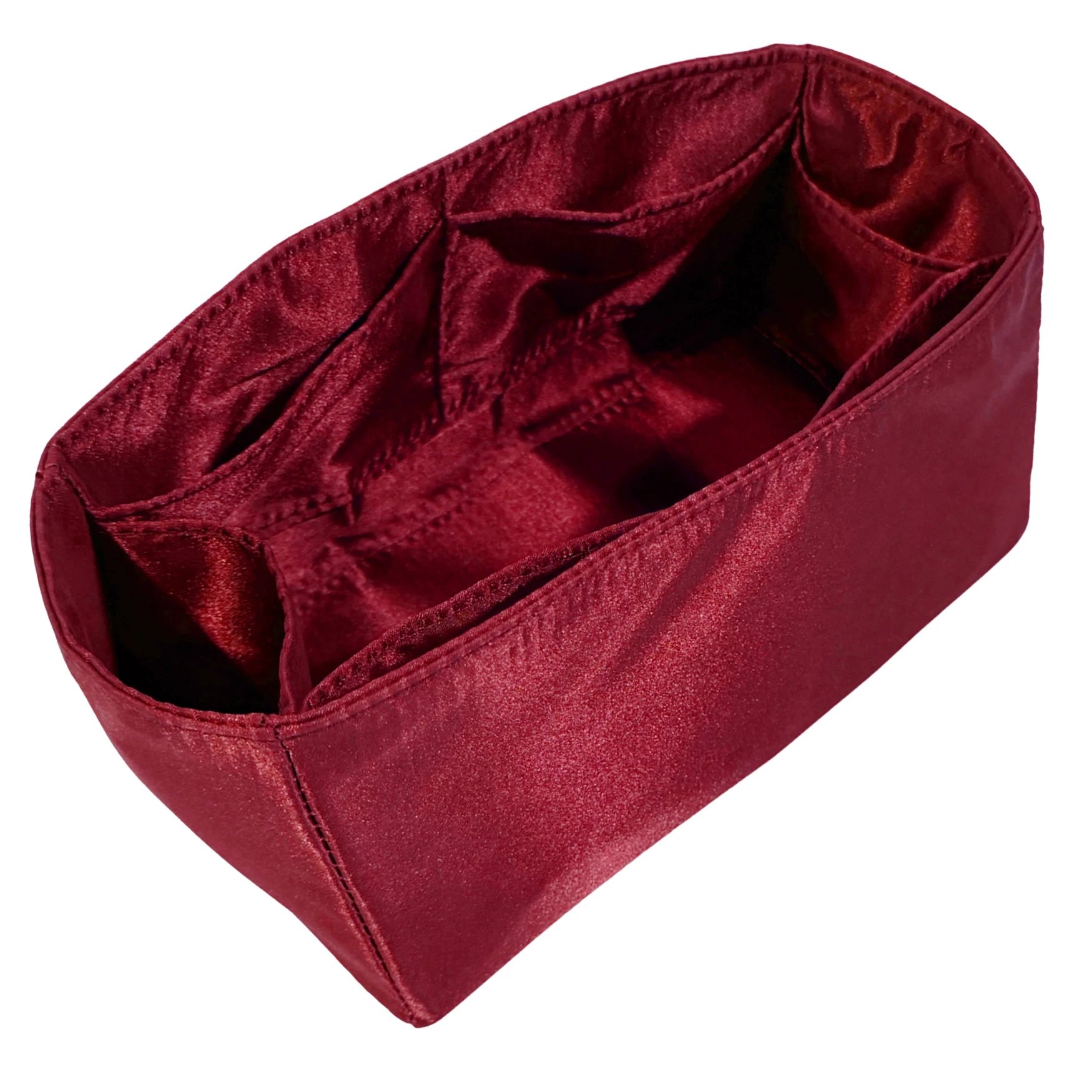 Custom Made Silk Insert for CC 25 Hobo Bag Mini/Small/Medium/Large, Premium Purse Organizer Satin Organiser, Liner Base Shaper - view 3