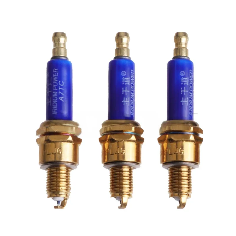 AliExpress spz 3 Pcs/lot High-performance Iridium A7TC Spark Plug For GY6 50cc-150cc ATV Dirt Bike Pit Bike Scooter