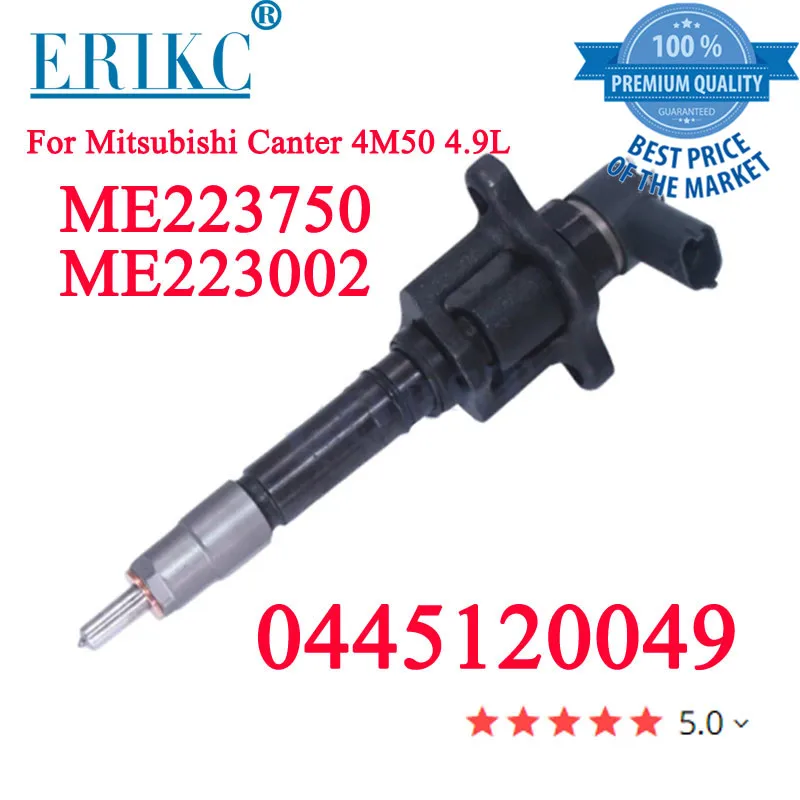 

0445120049 4M50 Common Rail Nozzle Injector 0 445 120 049 For Mitsubishi Canter 4M50 4.9LTR For MMC-NFZ ME223750 ME223002