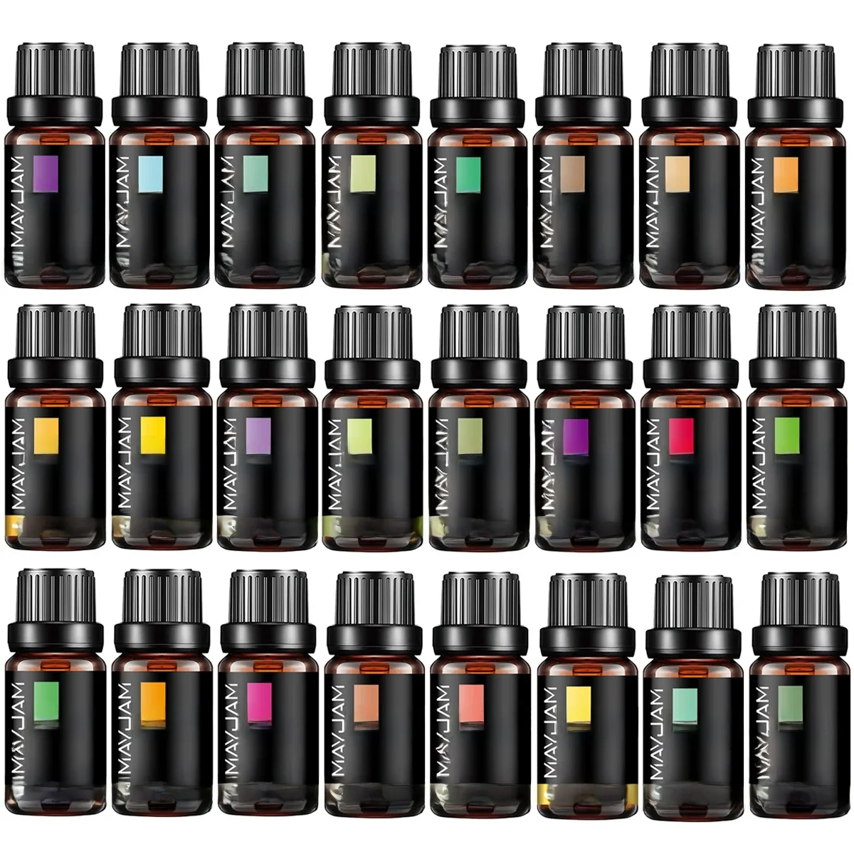 MAYJAM 10ML Essentiële Olie Lavendel Jasmijn Eucalyptus Vanille Sandelhout Bergamot Rozemarijn Citronella Kaneel Geurolie - afbeelding 2
