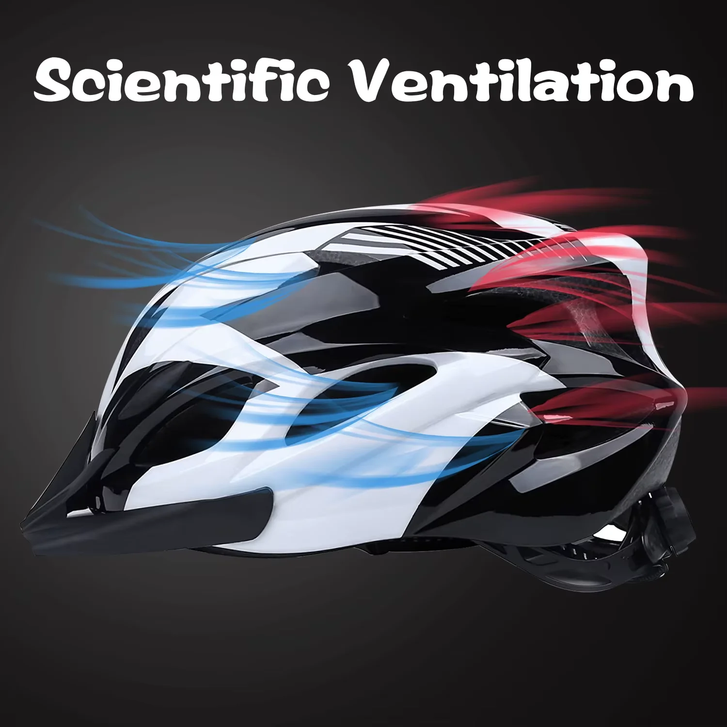 

Road Bike Helmet with Detachable Visor Cycling Helmet Adult Men Women MTB Bicycle Helmet CE Certified Safety