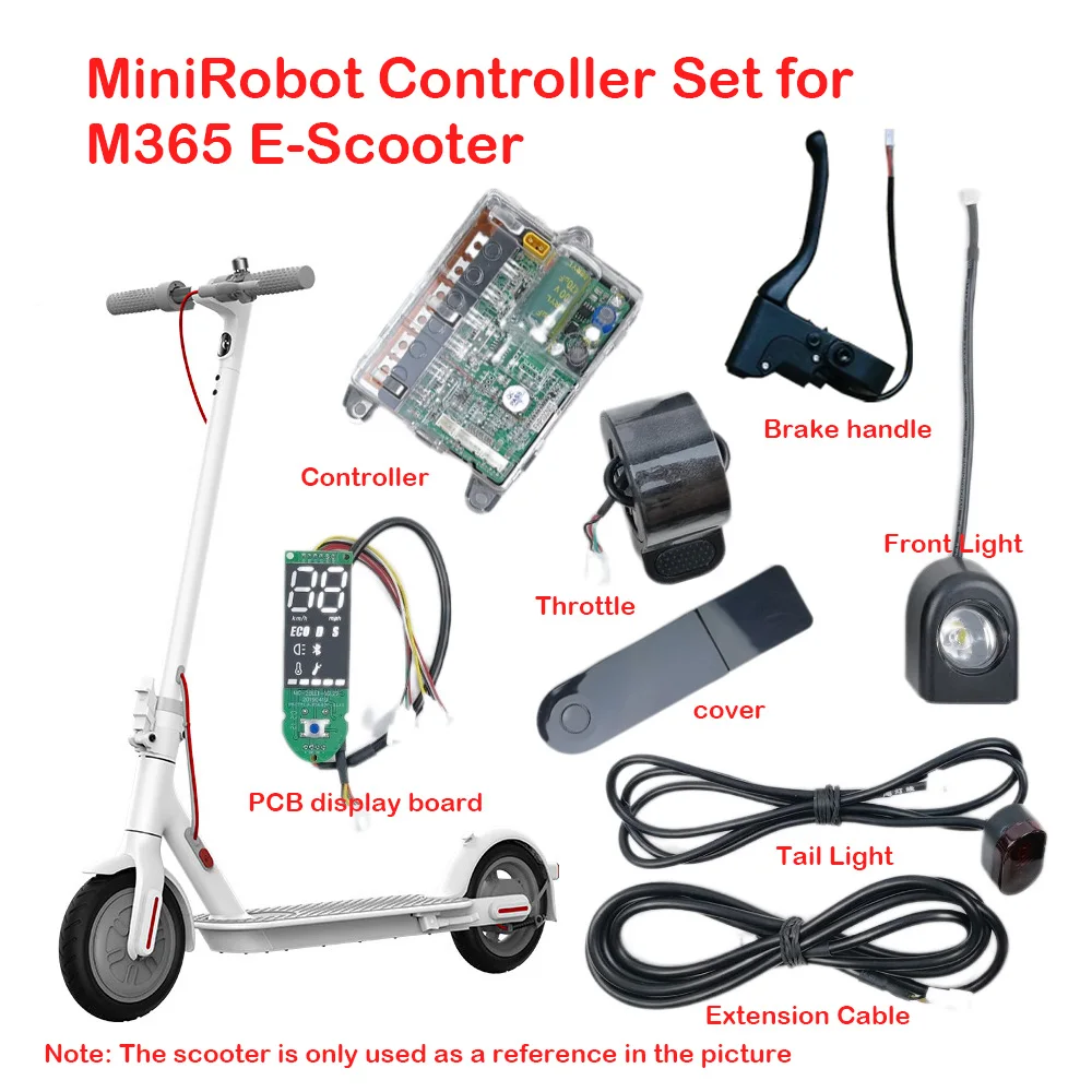 36V 350W Controller For M365 8.5 Inch Electric Scooter With MiniRobot APP Control Bluetooth Display Board Module Kit Replacement