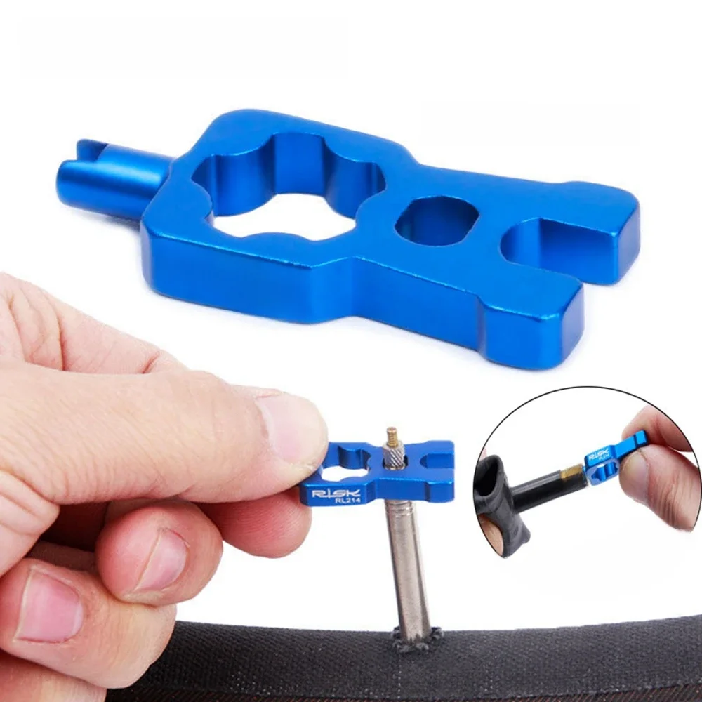 AliExpress RISK 4 IN 1 Portable Bicycle Valve Wrench Multifunction Schrader/Presta Valve Core Disassembly