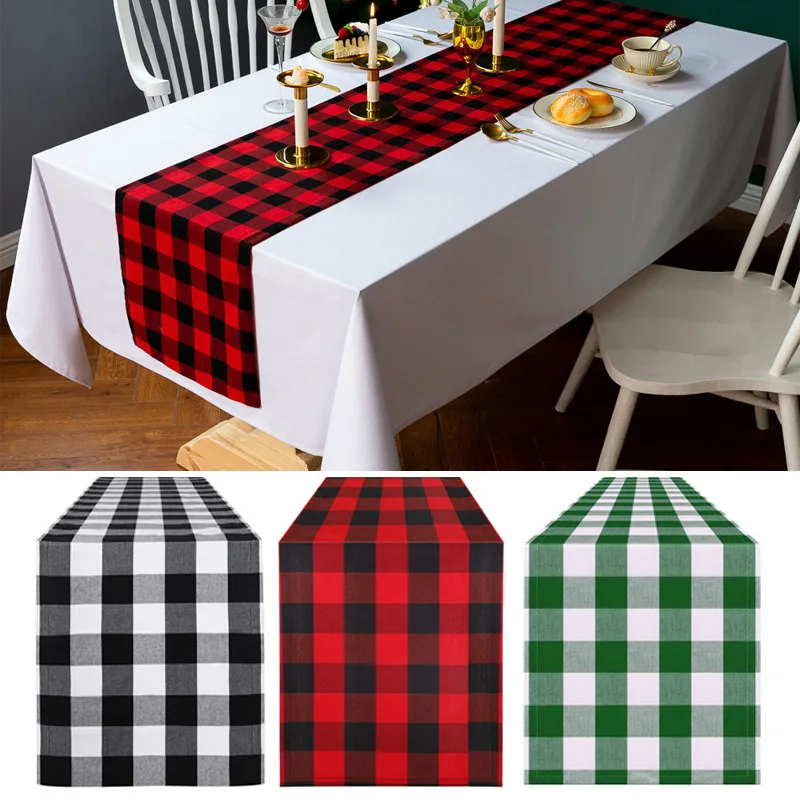 

Table Runner for Party Halloween Christmas New Year Birthday Party Decorations Wedding Banquet Festival Dining Table Cover
