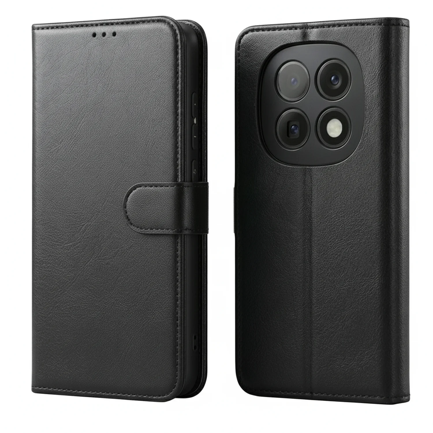 Funda con Tapa para Xiaomi Redmi Note 15 Pro 5G de Cuero PU con Tarjetero y Bolsillo, Carcasa Interior de TPU Flexible
