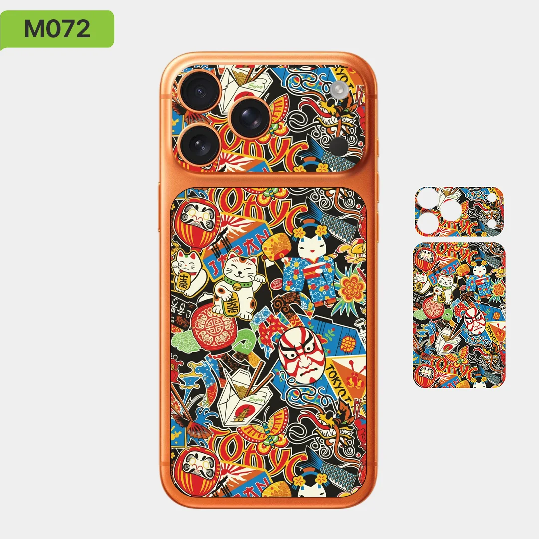 Vinilo de piel para iPhone 17 Pro max/iPhone 17 Pro, colección Nexa Skins, protección de batería, BC0043