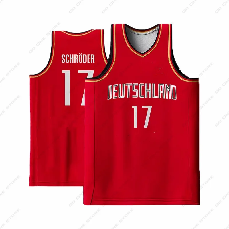 2024 Deutschland Basketball Fans Trikots Kinder übergroße Sport training Trikots Männer und Frauen schnell trocknende ärmellose Shirt Tops