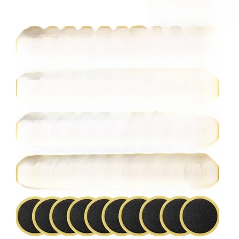 AliExpress 50/30/20/10PCS Glue-Free Bicycle Tire Patches - Quick Repair Tyre Protection Kit with Adhesive for Fast Bike Tube Repairs