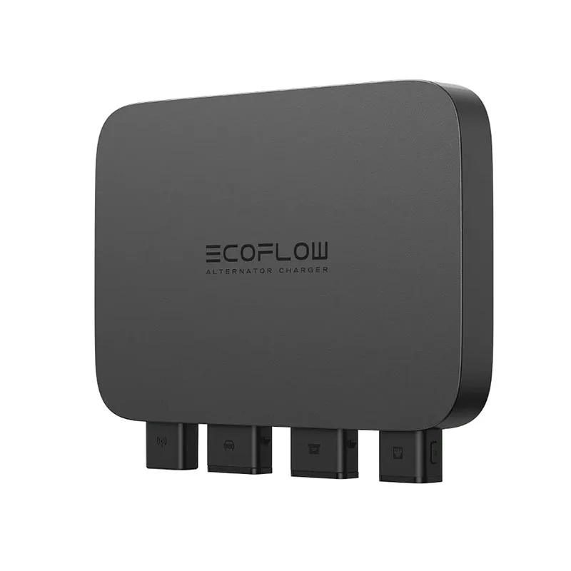 Caricatore alternatore ECOFLOW da 800 W, caricatore DC-DC veloce 3 in 1 per batterie di veicoli per centrali elettriche portatili