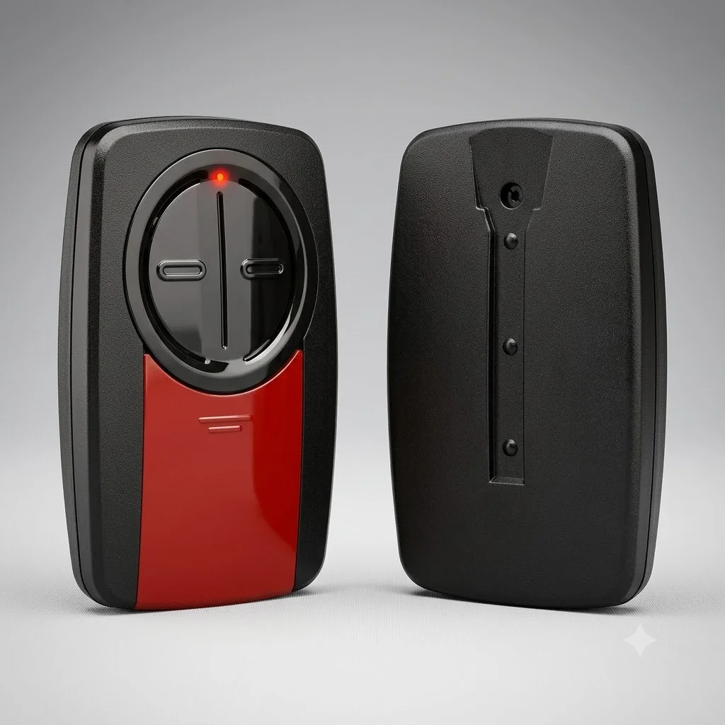 for 375LM 380UT 893max Garage Door Remote Control 390MHz Rolling Code 2 Button Security+ Keychain Transmitter