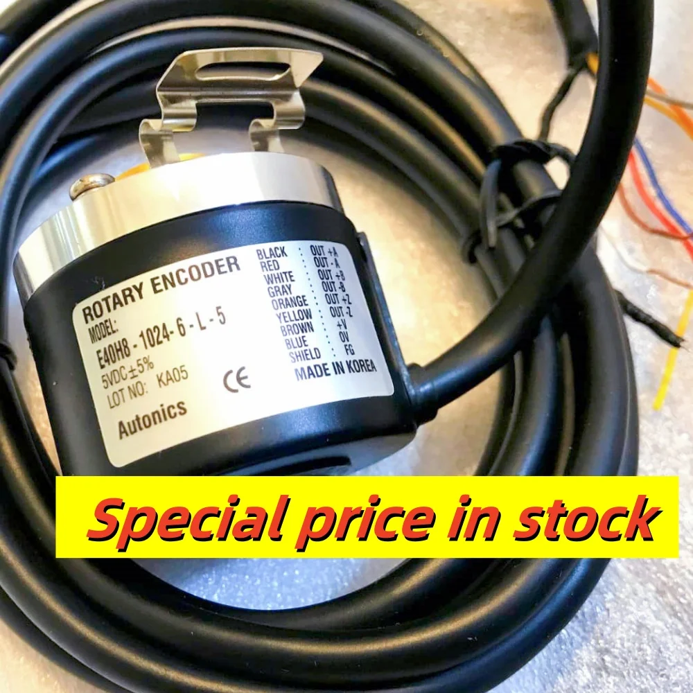 AUTONICS E40H8-1024-6-L-5 Rotary Encoder 5VDC Made in Korea High Precision Special price in stock