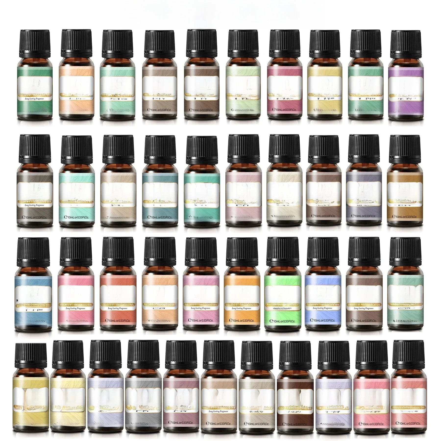 EUQEE 10ML Olejek Zapachowy Kokos i Wanilia Guma Balonowa Kawa Dyniowy Pieczywo Cedr Premium Olejki Zapachowe do Wyrobu Świec, Mydła DIY — zdjęcie 2