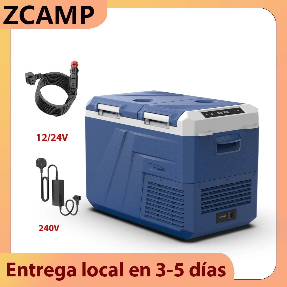 Nuovo Frigorifero da Viaggio Zcamp QXL 2026, Congelatore per Auto 12/24V, Frigorifero 100-240V, Piccolo Refrigeratore per Stanza, Campeggio, Camper, Camion
