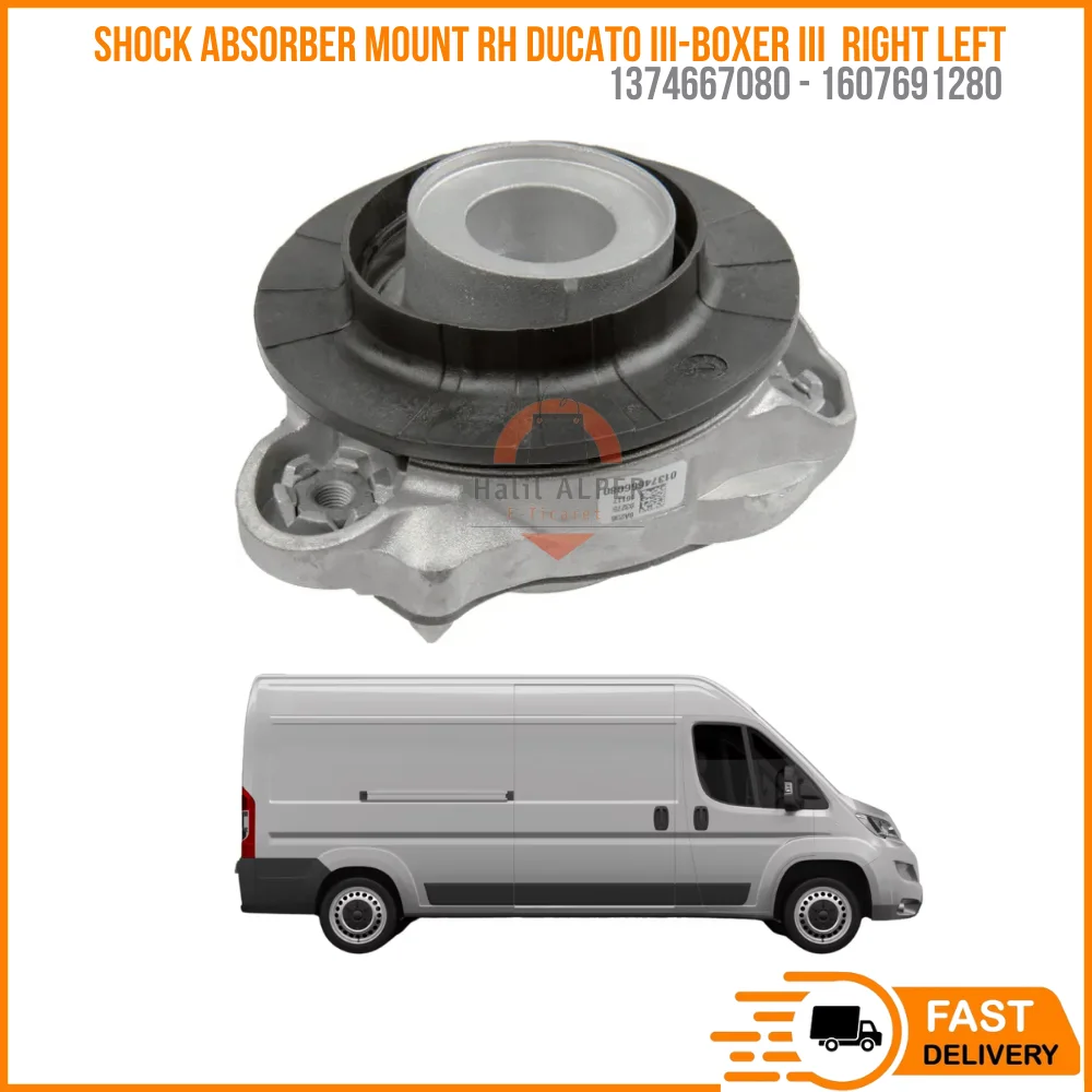 

FOR SHOCK ABSORBER MOUNT RH DUCATO III-BOXER III 2.3-3.0 MTJ RIGHT LEFT OEM 137467080-1607691280 SUPER QUALITY