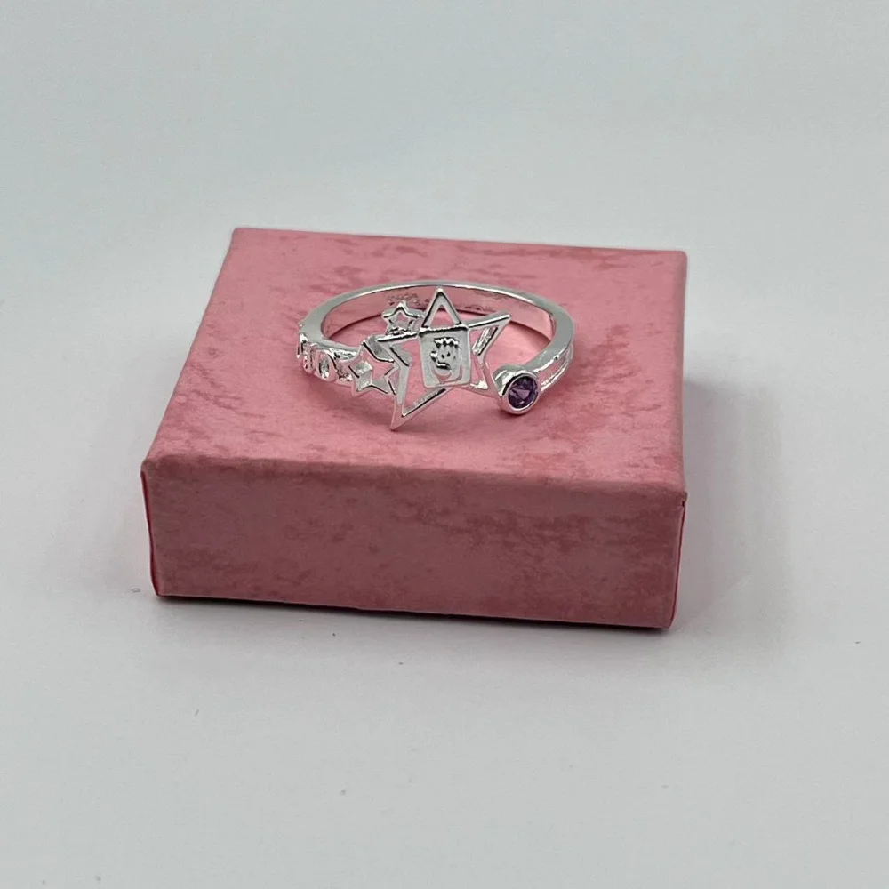 Anime JoJo Bizarre Adventure Adjustable Ring for Cosplay