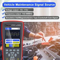 Tooltop Auto Signaalgenerator Multimeter Pwm Bobine Test Krukas Nokkenas Signaalsimulator 12V Dc Spanning Output