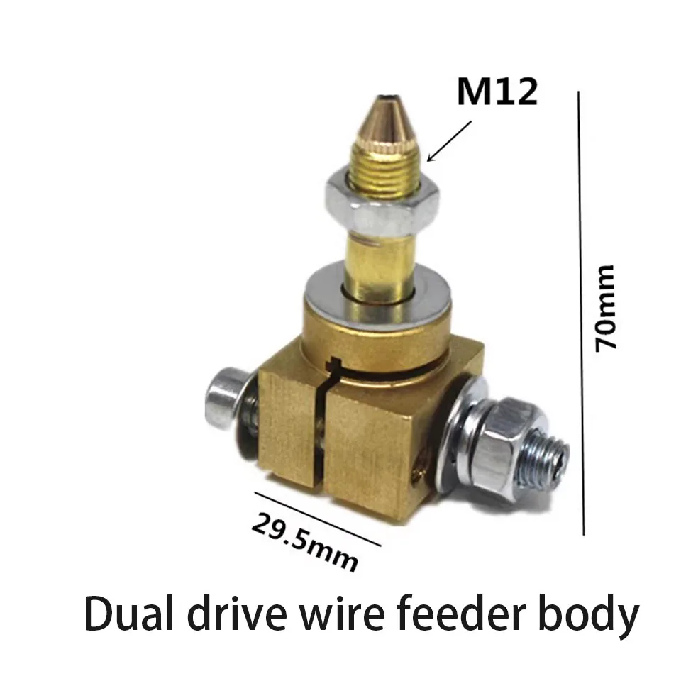 Wire Feeder Main Body, Dual Drive, Single Drive, Two-protection Welding Gun, Copper Base Interface, Guide Wire Feeding Nozzle