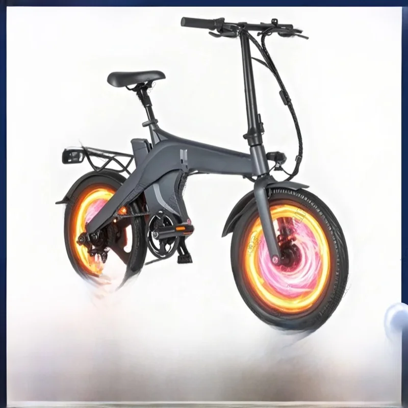 AliExpress NONE DYU T1 Electric Bike 250W Brushless Motor 36V10AH Lithium Battery Magnesium Alloy E-bike Adult 20-in Tire Fold Electric Bicycle