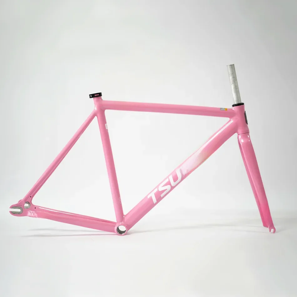 AliExpress UK TSUNAMI SNM100 Frameset 700C Aluminum Fixed Gear Frame and Fork Track Fixie Bike 49CM 52CM 55CM 58CM