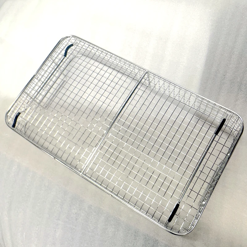 0.8L-30L Tabletop Ultrasonic Cleaner Basket SUS304 Stainless Steel Baskets Ultrasound Cleaning Machine Wasing Equipment Mesh