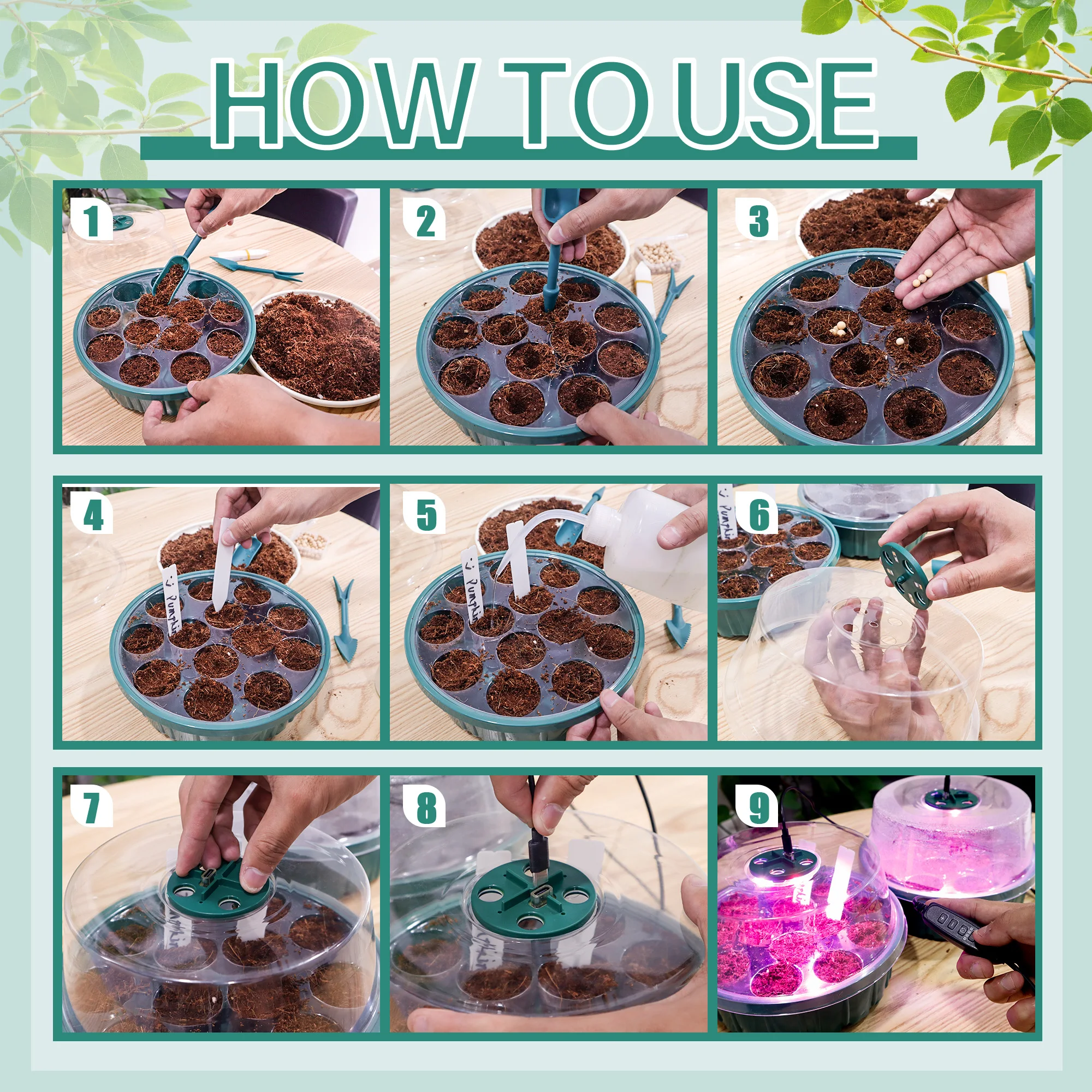5 Paket Kit Pembenihan dengan - Humidity Dome Kit ulasan dan harga