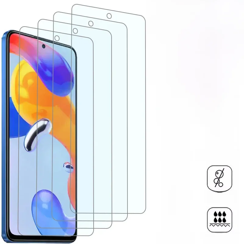 Film trempé 9H pour Xiaomi Redmi Note 10 11 9 8 7 Pro 9A 9C 8A 7A, verre de protection pour Redmi Note 10 9 10S 8 7 8T
