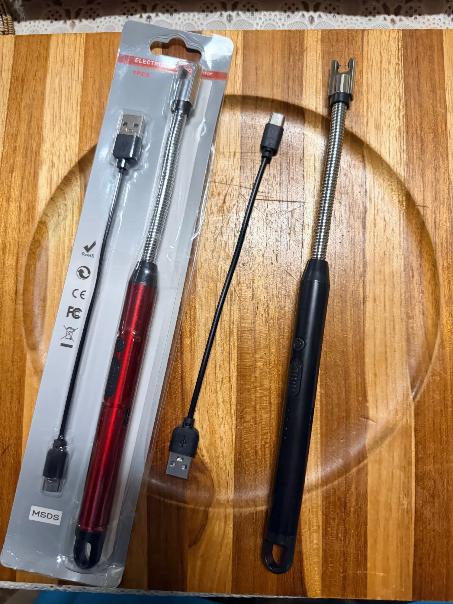 Isqueiro Elétrico Recarregável USB 360° Flexível Antivento Premium IZEFLAME PRO photo review
