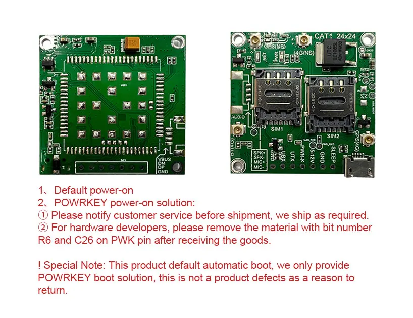 Imagem -02 - Breakout Board Núcleo Board Módulo Lte Cat1 Sim7670g