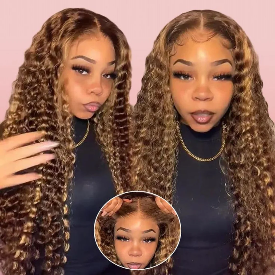 99J أحمر اللون مجعد 13x4 13x6 HD الدانتيل 613 4/27 شعر مستعار الدانتيل الجبهة الإنسان 180 كثافة خصلات الشعر المستعار قبل قطعها للنساء