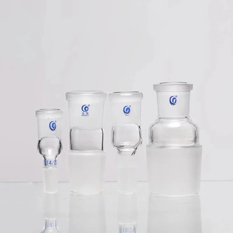 Laboratoryjny żeński i męski łączący szklany adapter do szkła z 24*19/19*14/29*24/19*24/24*29 do materiałów laboratoryjnych — zdjęcie produktu 7