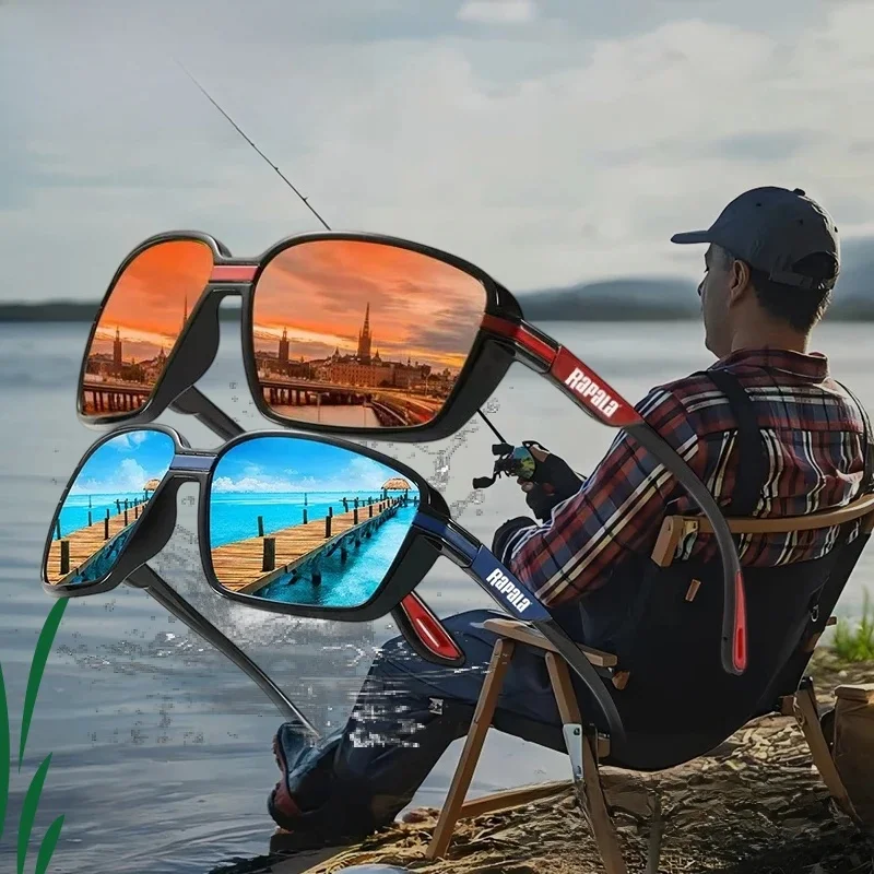 AliExpress UK Rapala Polarized Fishing Glasses for Men & Women - UV400 Protection Anti Glare Sunglasses for Driving Cycling Outdoor Sports"