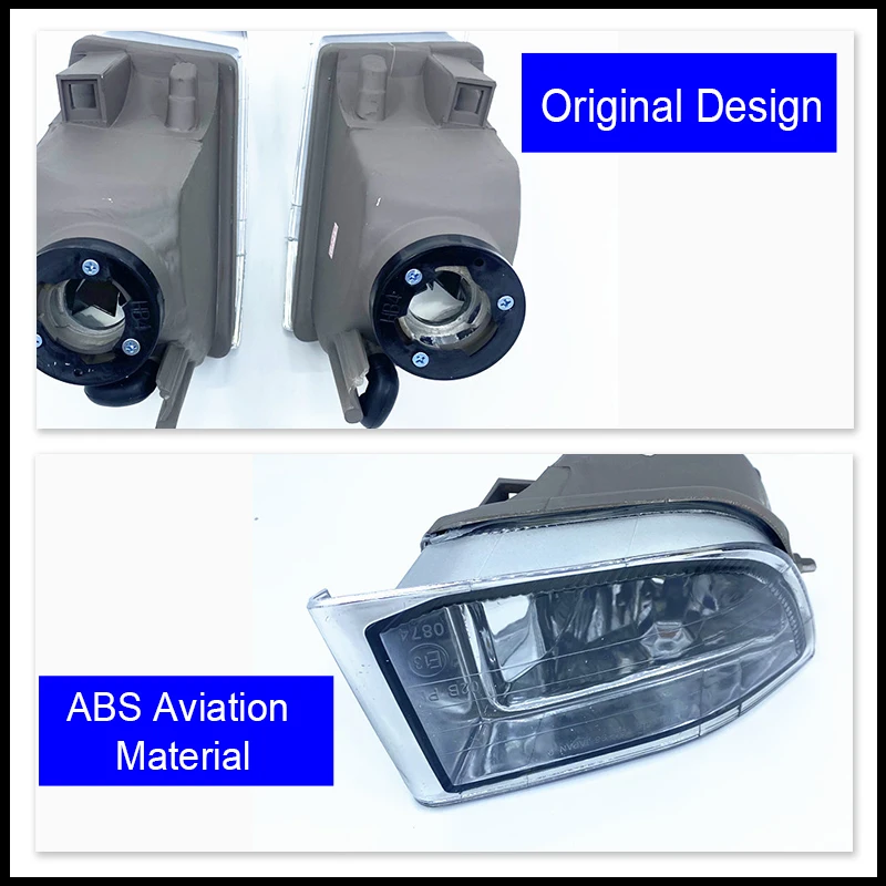 For Toyota Land Cruiser Prado 120 J120 FJ120 2003~2009 Lexus GX470 81221-60070 81211-60150 Front Bumper Fog Light Warning Lamp