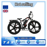 BLJ2620 Electric Bicycle bike   Mountain Off-road Electric Bicycle 13AH 48V Aluminum Alloy Frame Display Screen Liquid Bicycle