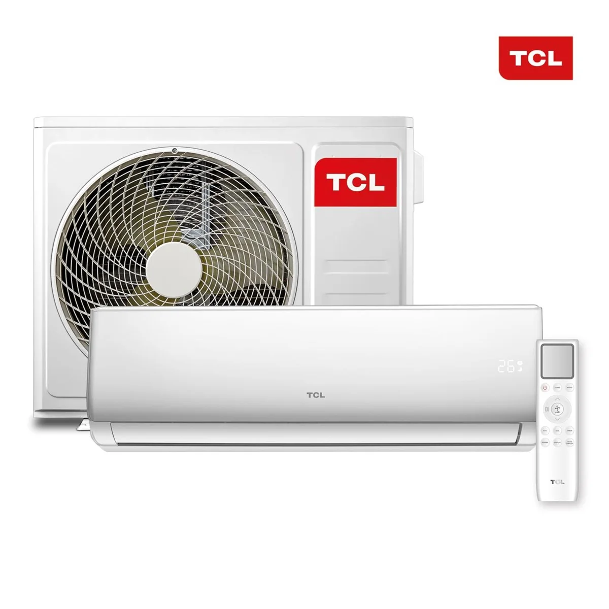AR CONDICIONADO TCL 12000 BTUS SPLIT HI WALL QUENTE E FRIO TAC-12CHSA1 220V