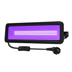 LED UV 블랙 라이트, 스포트라이트, IP66 방수, 395-405 nm 파장, LED UV 라이트 블랙 라이트 램프, 파티, 바, 수족관용, 50W