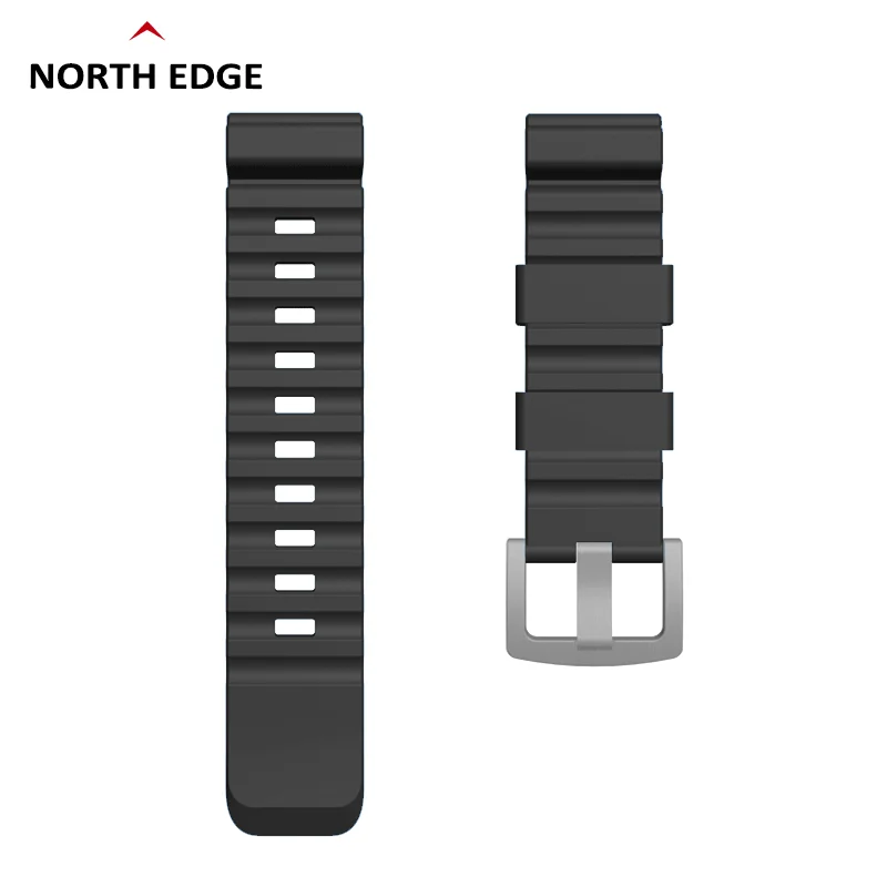 24mm Rubber Colorful Watch Band For North Edge Watch Active Smart Watch Strap For Samsung Galaxy Huawei Watch Replaceent Strap