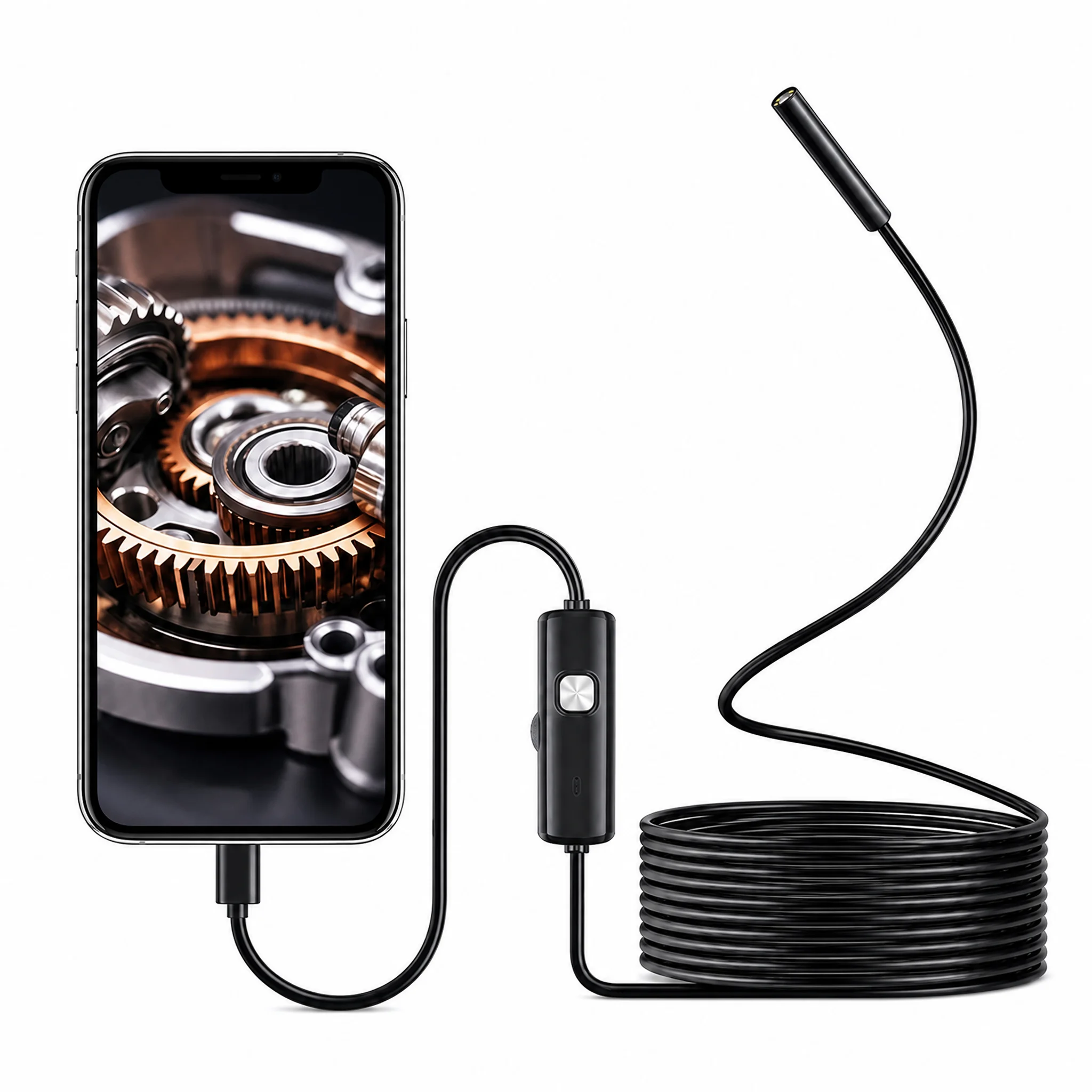 Endoscope Inspection Camera - 5.5/8MM TYPE-C Endoscope Camera IP67 Waterproof