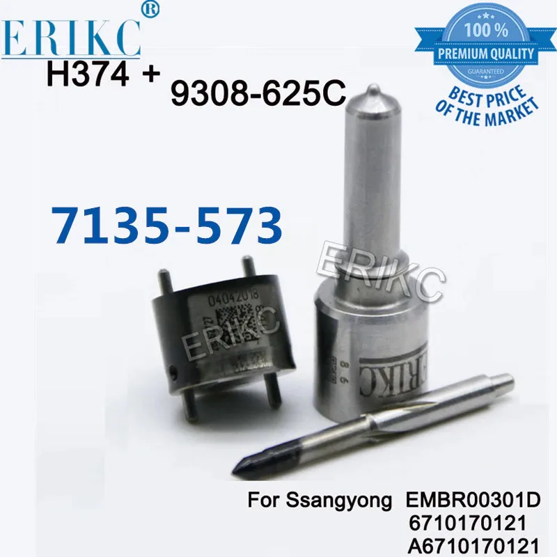 

Repair Kits 7135-573 Nozzle H374 G374 Valve 9308-625C for EMBR00301D 28229873 6710170121 A6710170121 33800-4A710 Ssangyong