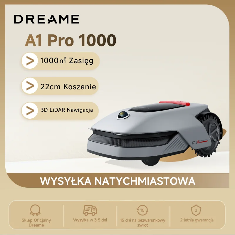 Robot Mowing DREAME A1 Pro 1000 Lawn Mower Automatic 1000 m² Application