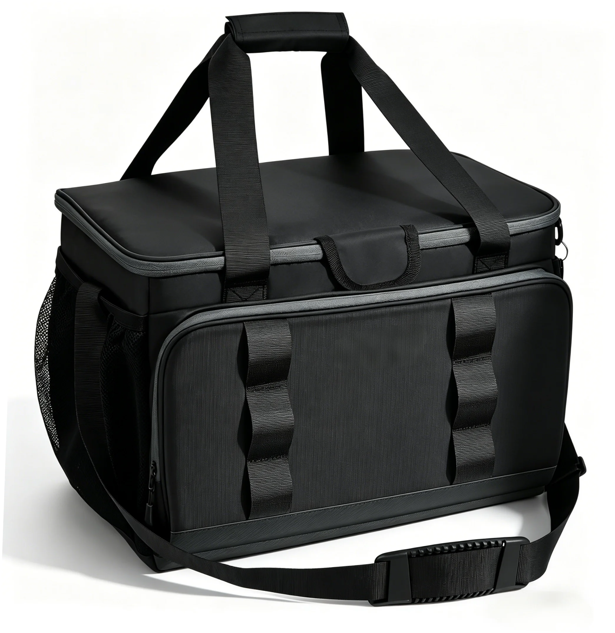 30L Kühltasche， 33L faltbare Isoliertasche， wasserdichte Kühlbox mit 24+ Stunden Kühlung， auslaufsicherer Camping Kühlkorb für Picknick， Strand， BBQ， Auto， Einkaufen， tragbarer Kühlbeutel für Essen &