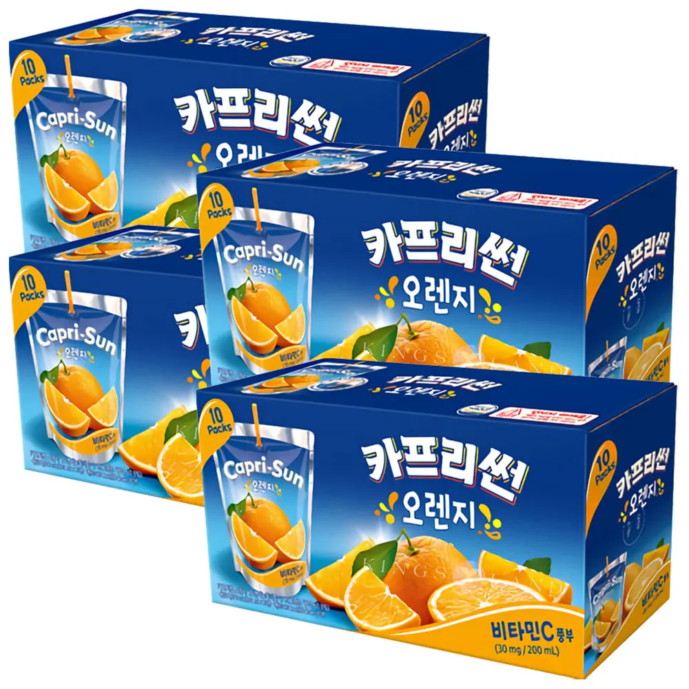 Capri Sunorange 200ml × 40 nectar drink fruit juice Juice