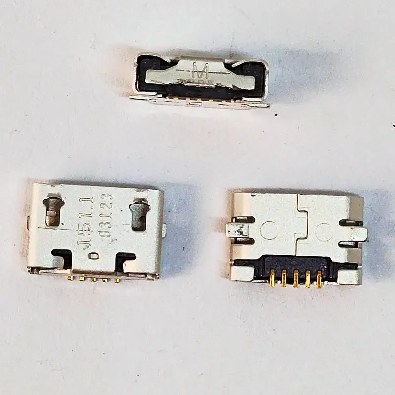 10-100 SZTUK dla Nokia 215 225 205 207 208 220 230 Uniwersalne złącze ładowania Micro USB Gniazdo portu ładowania Gniazdo dokujące — zdjęcie produktu 2
