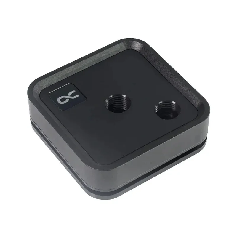 Alphacool Core 1 LT Czarny blok wodny procesora kompatybilny z AMD AM4, AM5, do chłodnicy INTEL LGA 1700, miedź niklowana — zdjęcie 2