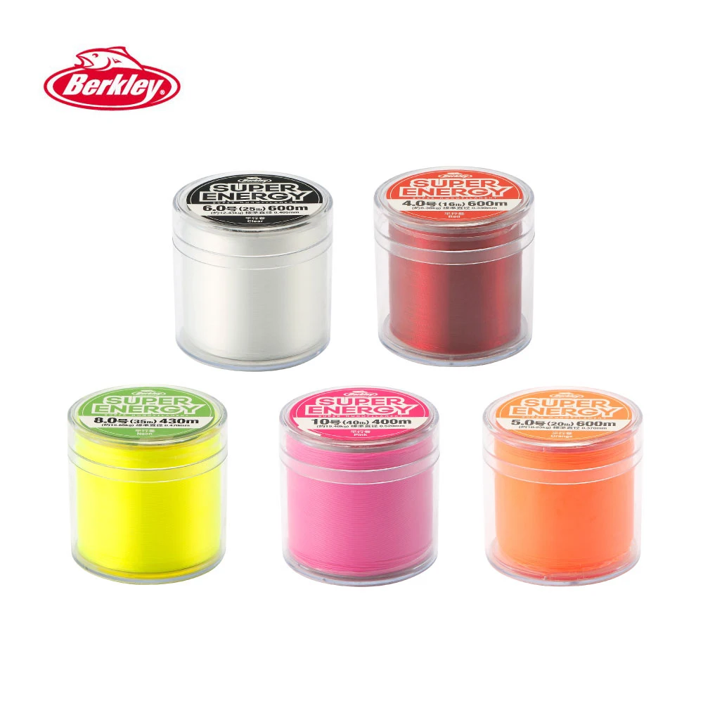 Berkeley Super Energy 2 600M 4.0 ~ 6.0 Mono-line Nylon Fishing line