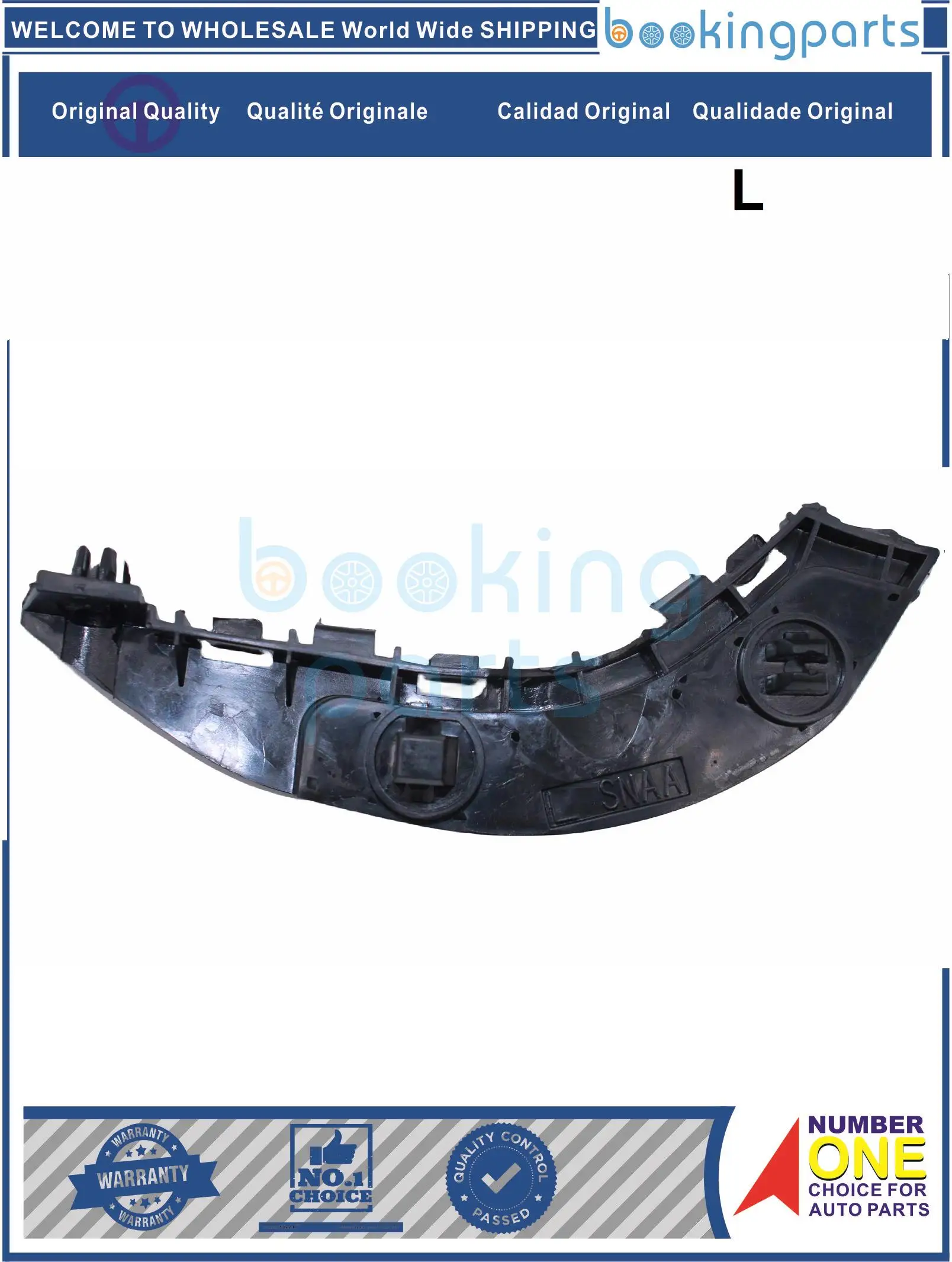 BUR16340(L),HEA16340,HLR16340,71198-SNA-A01,71198SNAA01,HEA16340[L],71193SNAA02 Bumper Retainer Bracket For HONDA CIVIC 06