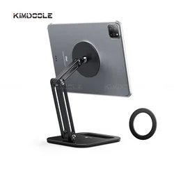 Artpowers Metal Magnetic Tablet Holder for Table Desk Stand Suport for Ipad Pro Xiaomi Samsung Huawei Apple Tablet Accessories