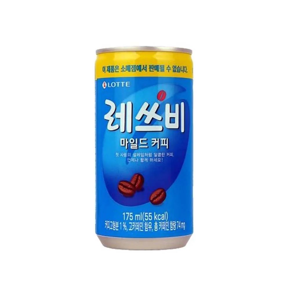 Rhodochic Lesbi Mild Can Coffee 175ml X 30 Pcs / Beverages for Coffee Commercial Use